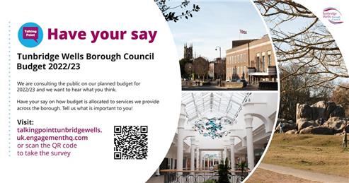  - Tunbridge Wells Borough Council budget consultation